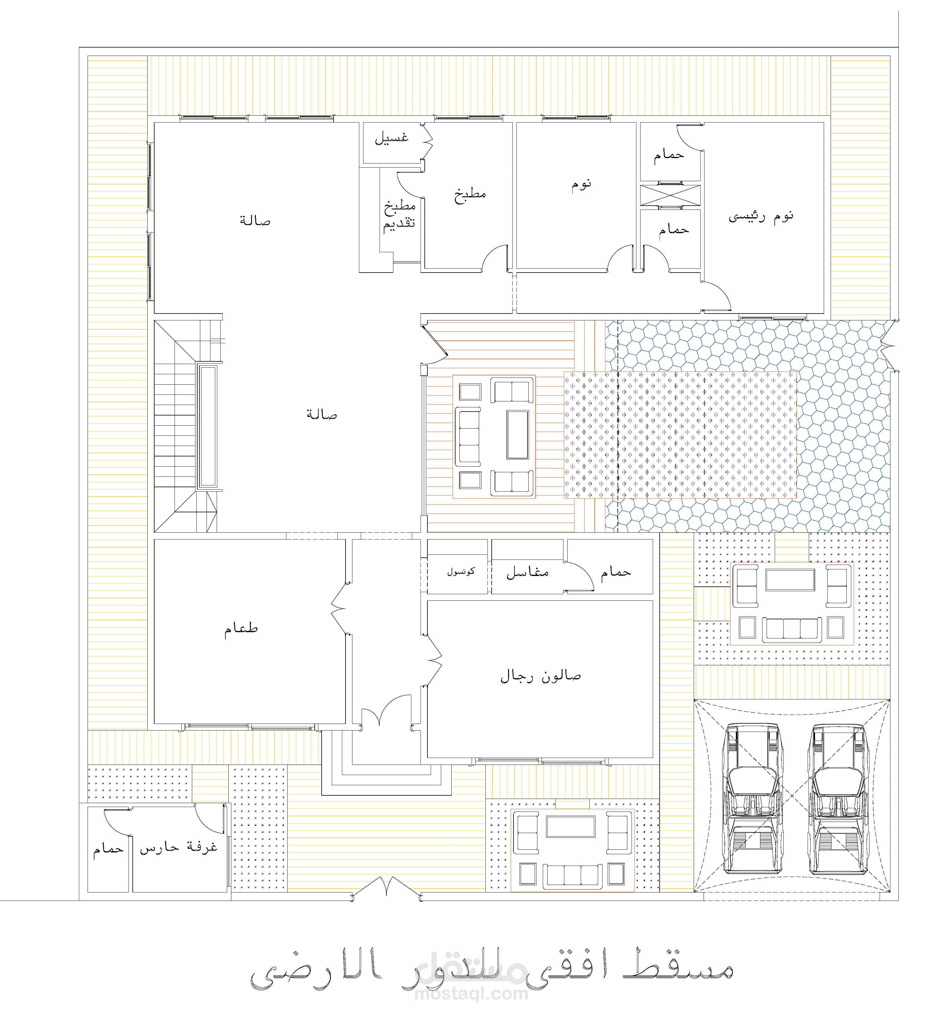 تصميم فيلا بالرياض