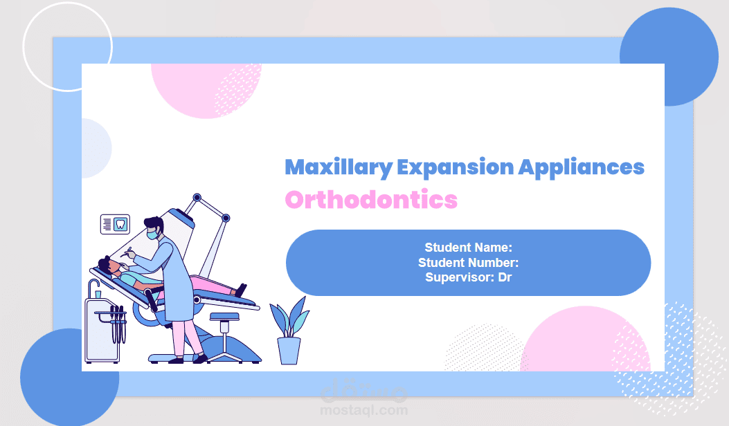 Maxillary Expansion Orthodontic PowerPoint Presentation