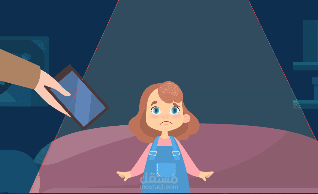 فيديو موشن جرافيك عن ادمان الهاتف