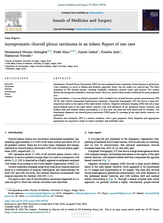 Scientific Research - Case Report
