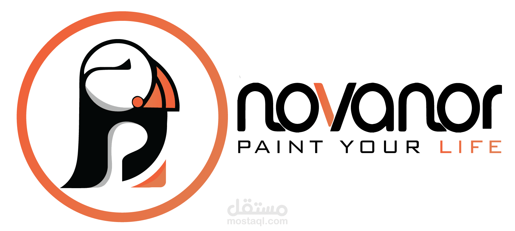 full identity for novanor logo