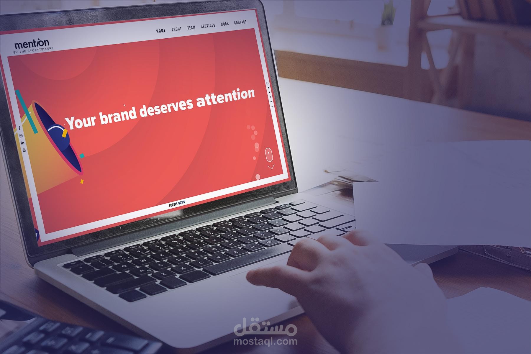 موقع وكالة Mention