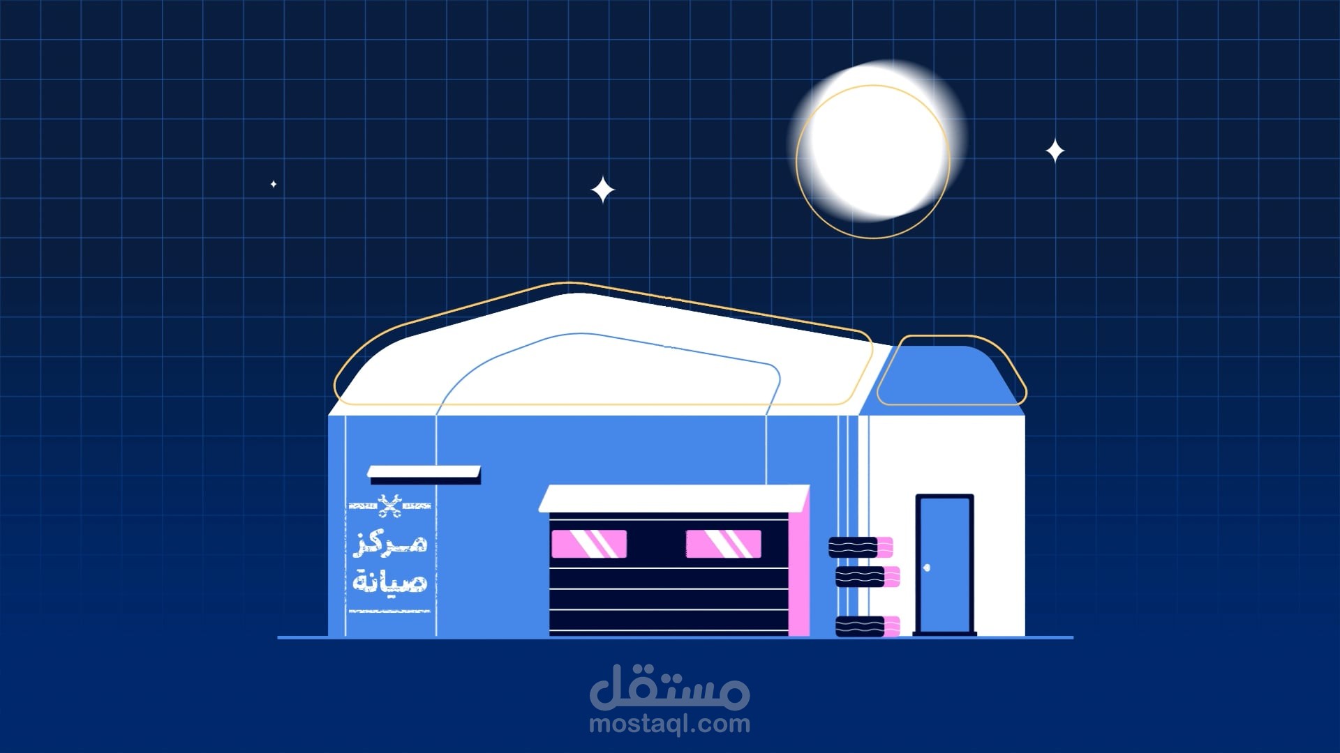 Garage but ALIVE – Motion Study