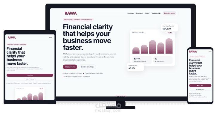 RAWA – Digital Solutions Agency Website