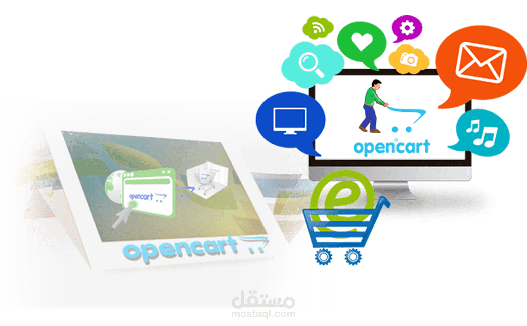 إضافة منتجات على Opencart