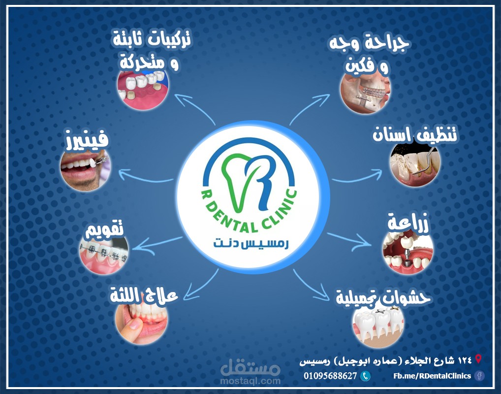 R-Dental Clinics Social Media Designs