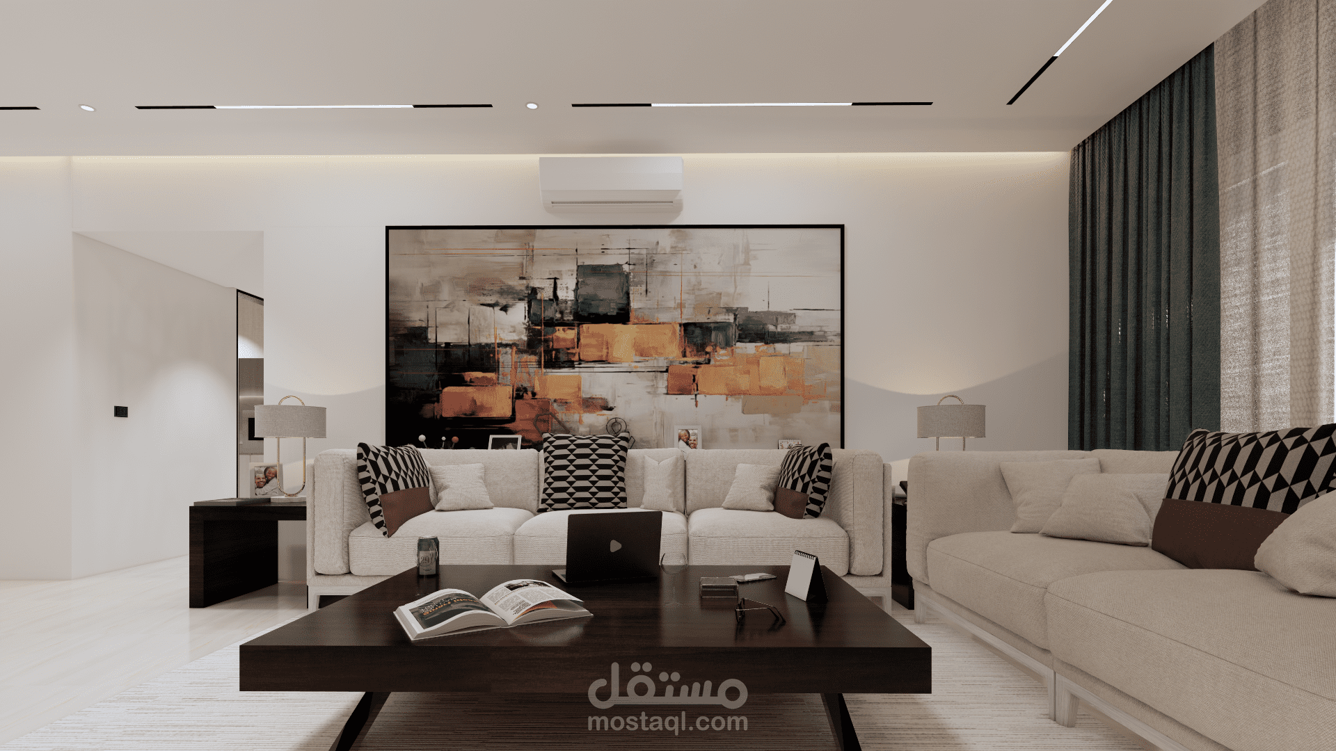تصميم معماري وداخلي وتنسيق المواقع