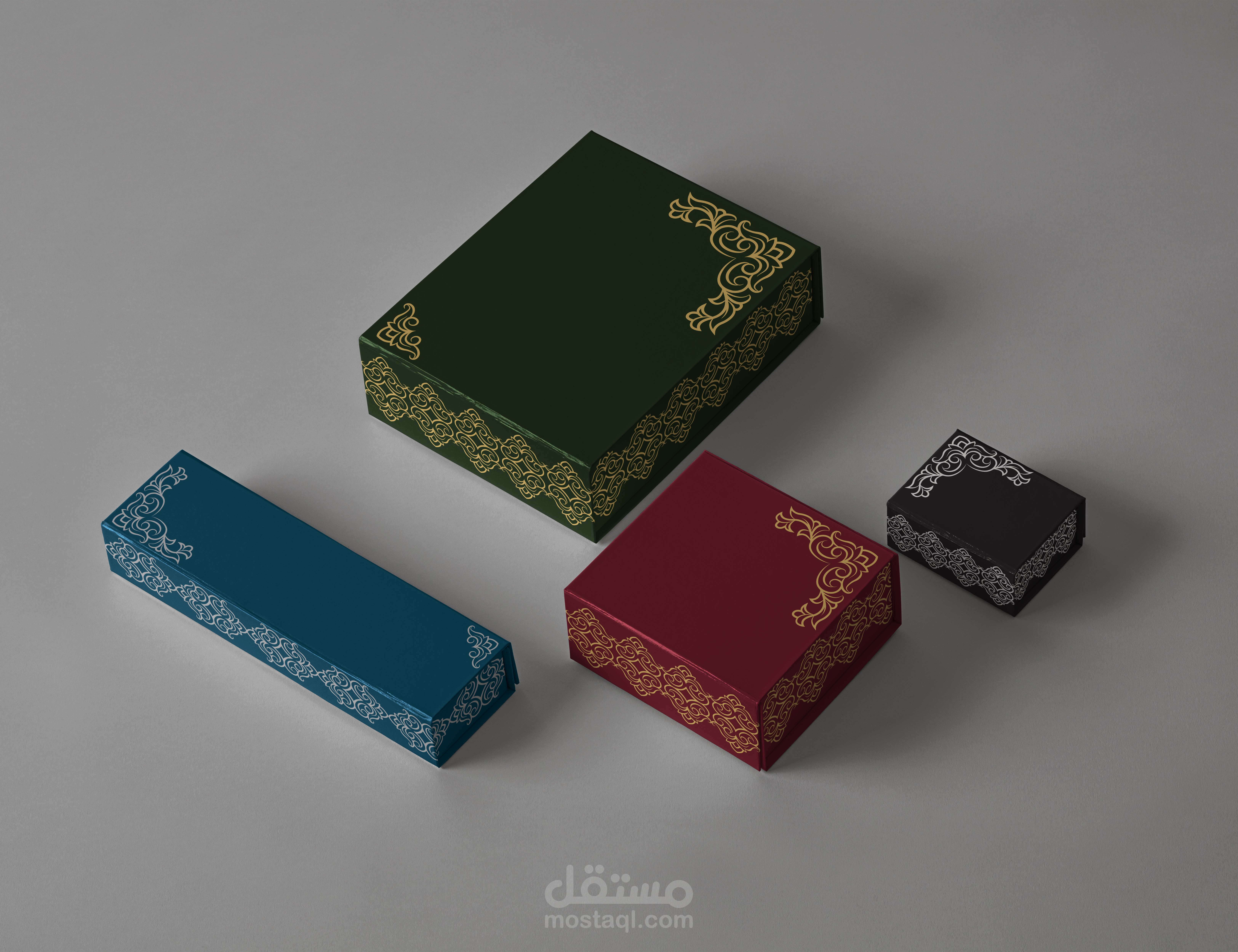 تصميم بوكسات هدايا ساعات وعطور