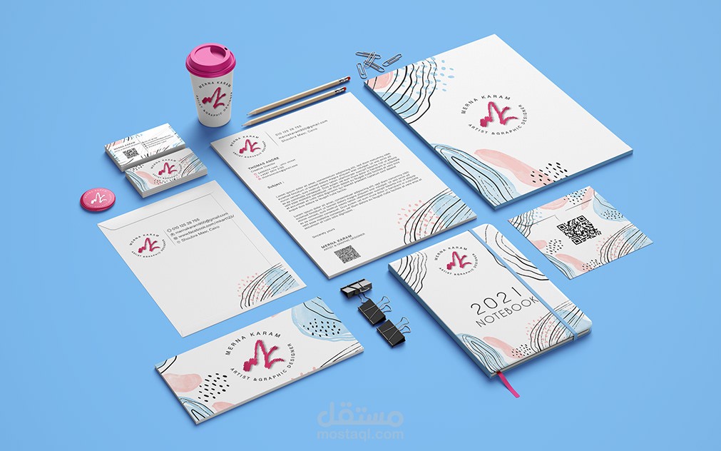 تتصميم هوية تجارية