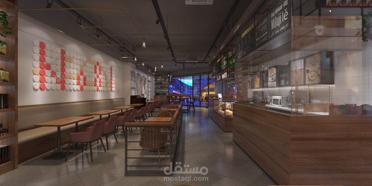 ( Shots of my work (coffee shop