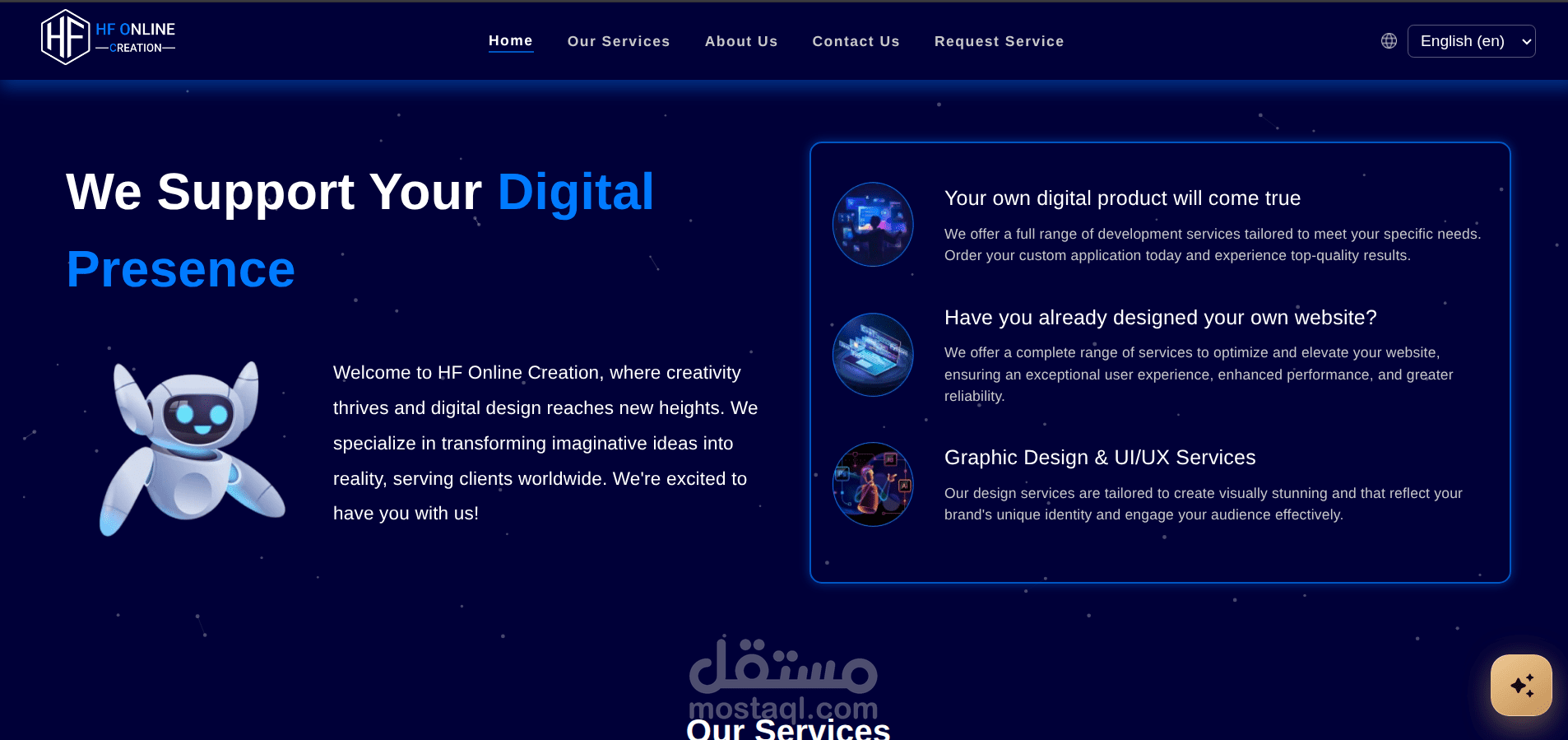 Hf Online Creation