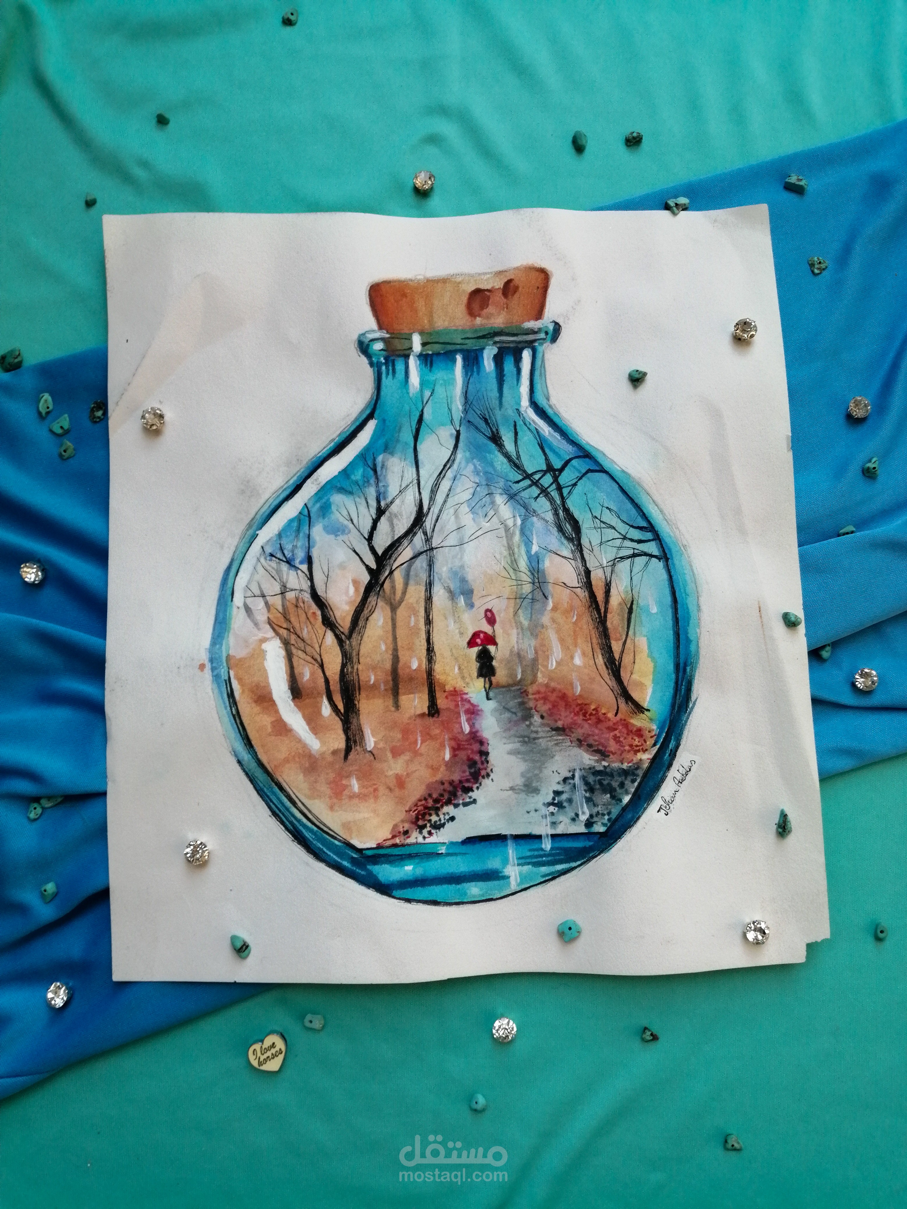 زجاجة المستقبل    My new drawing of the future bottle