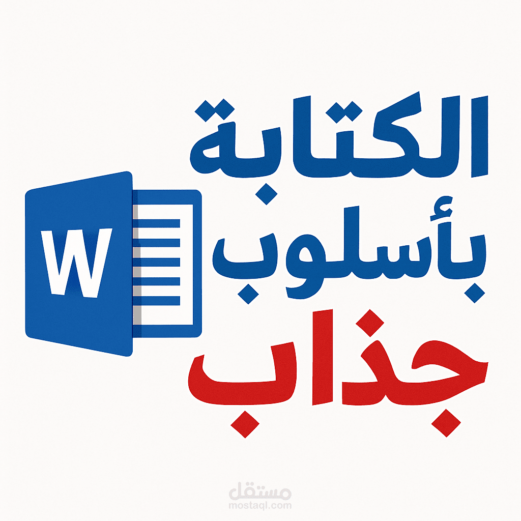 كتابة المستندات وتنسيقها بشكل جذاب