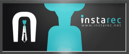تصميم لوجو وهوية شركة Instarec