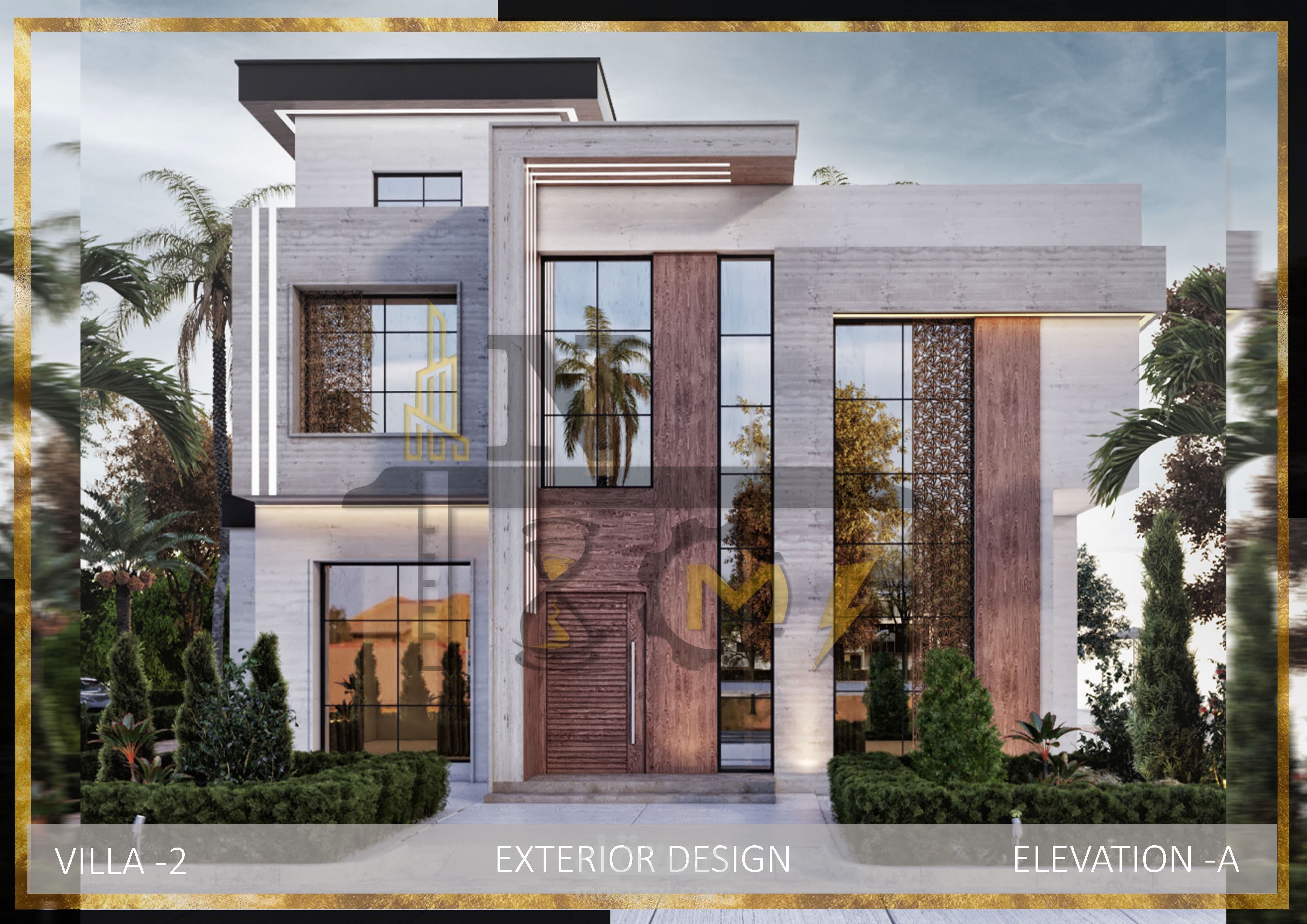واجهات خارجية لفيلة تصميم معماري حديث
