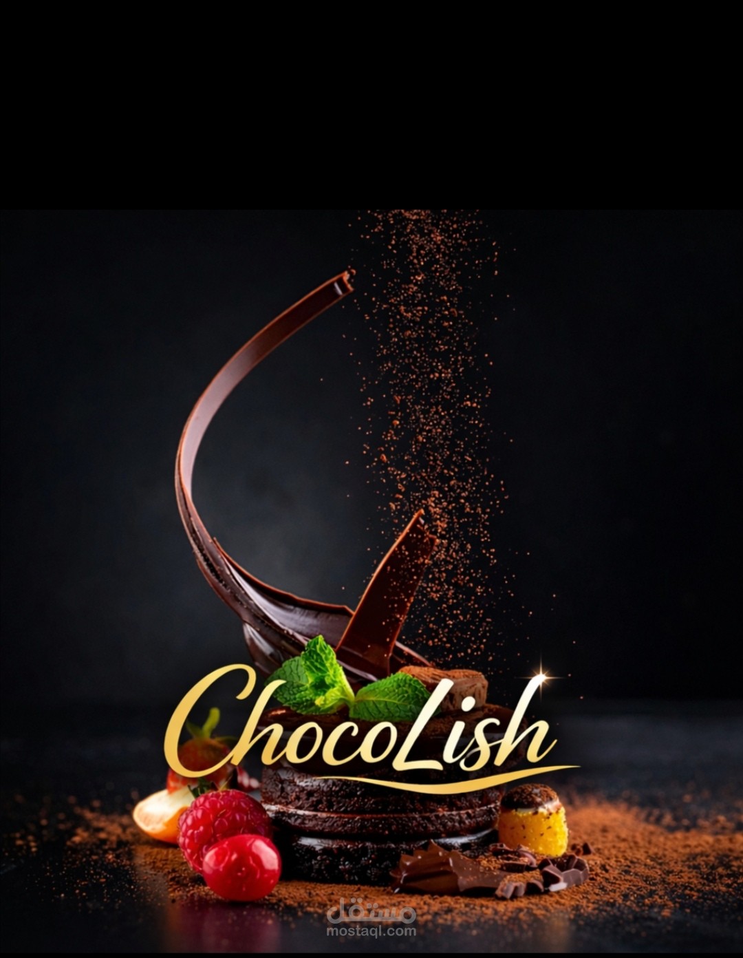 لوغو براند حلا شوكولاتة