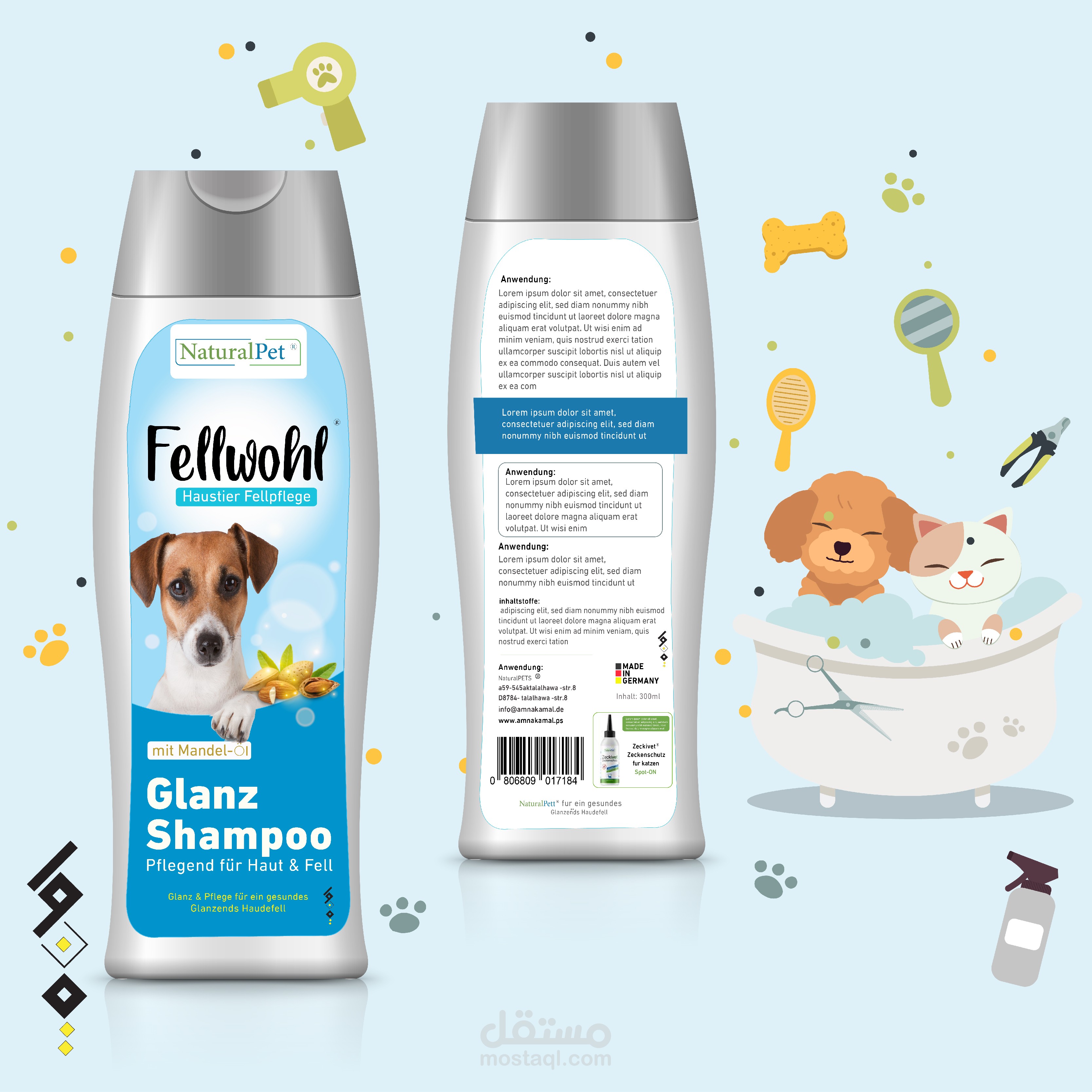 packaging Shampoo