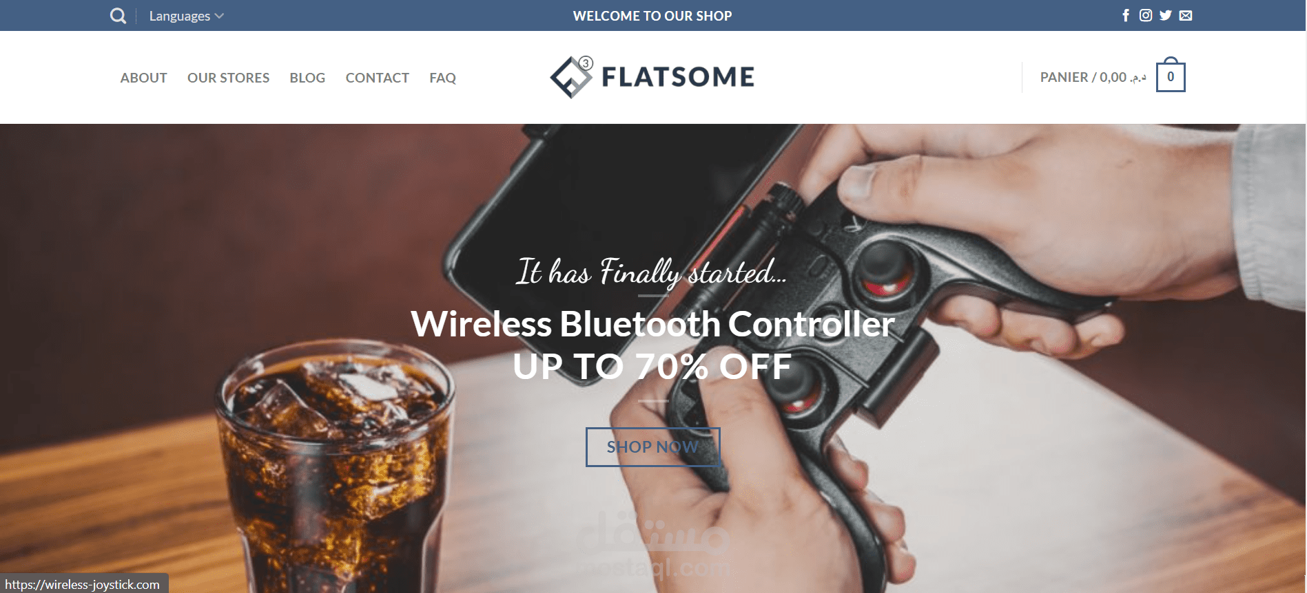 بناء مواقع الويب باستخدام WordPress وربطها بـ woocommerce