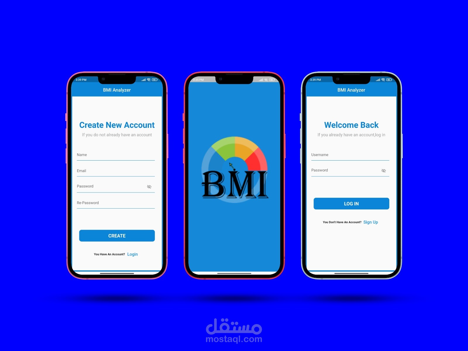 تطبيق مؤشر كتلة الجسم  هو قيمة رياضية تسمح بتقدير كتلة جسم الإنسان وذلك بالأخذ بالوزن والطول بعين الاعتبار