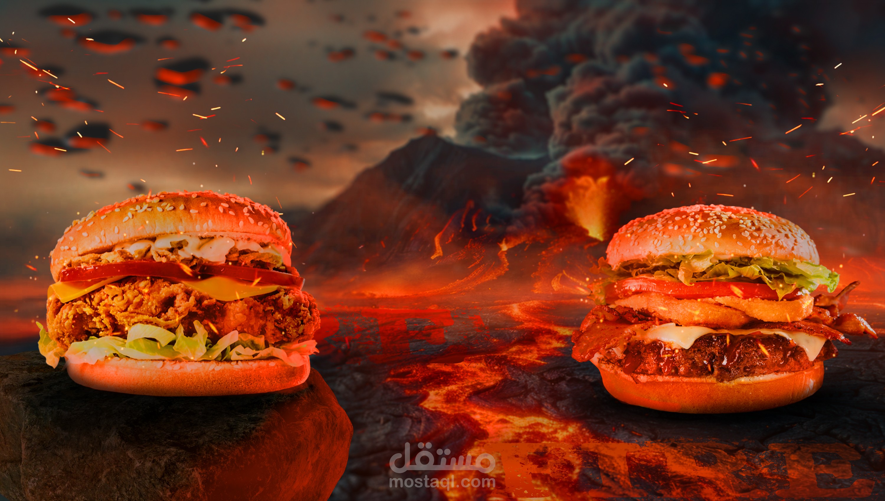 تصميم سوشيال لمطعم