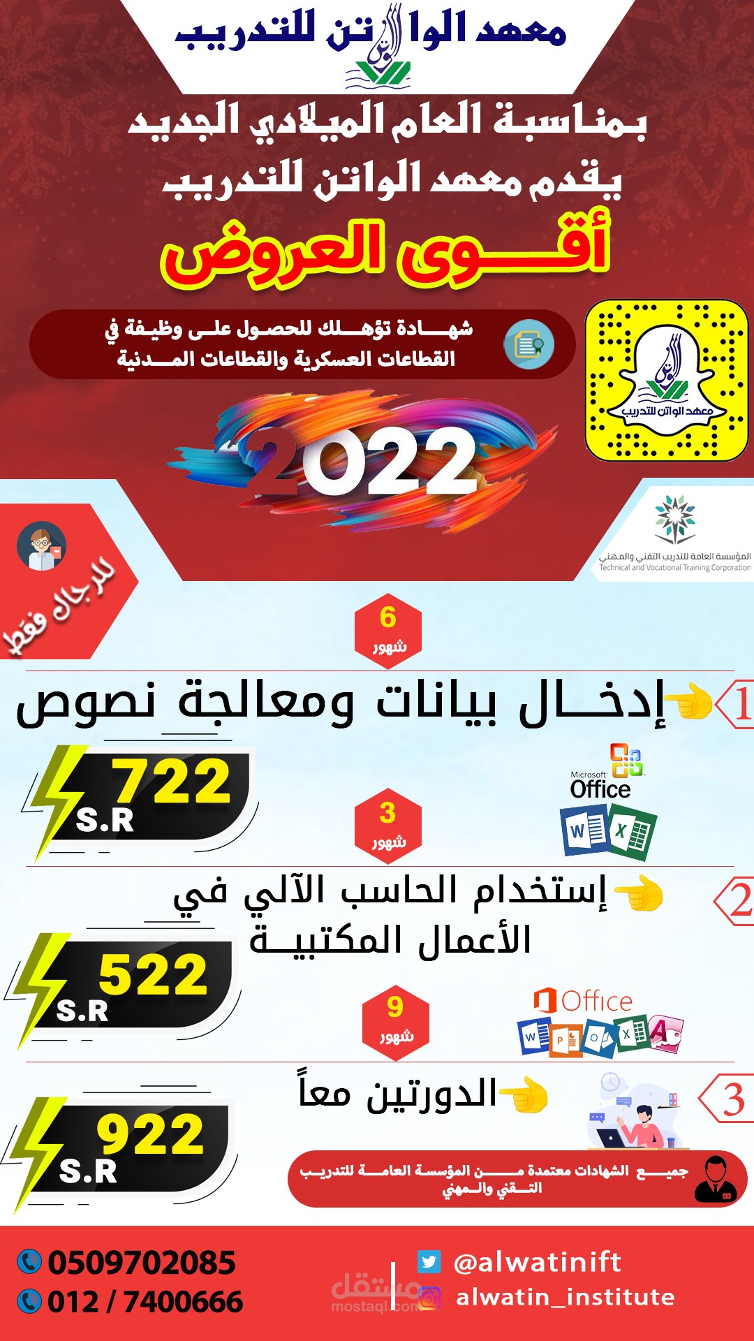 تصميم لمعهد الواتن بالطائف