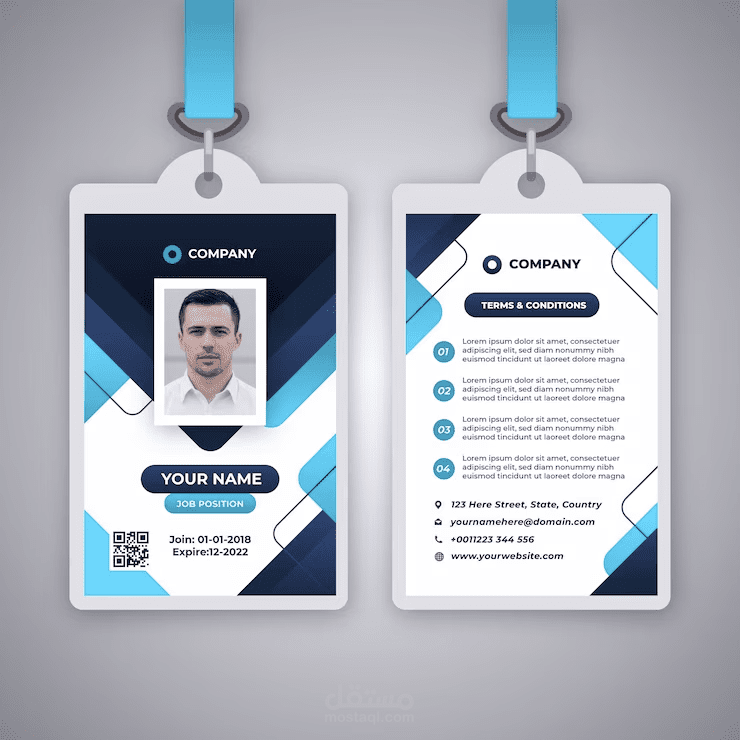 تصميم ID CARD لنقابات و شركات في مصر