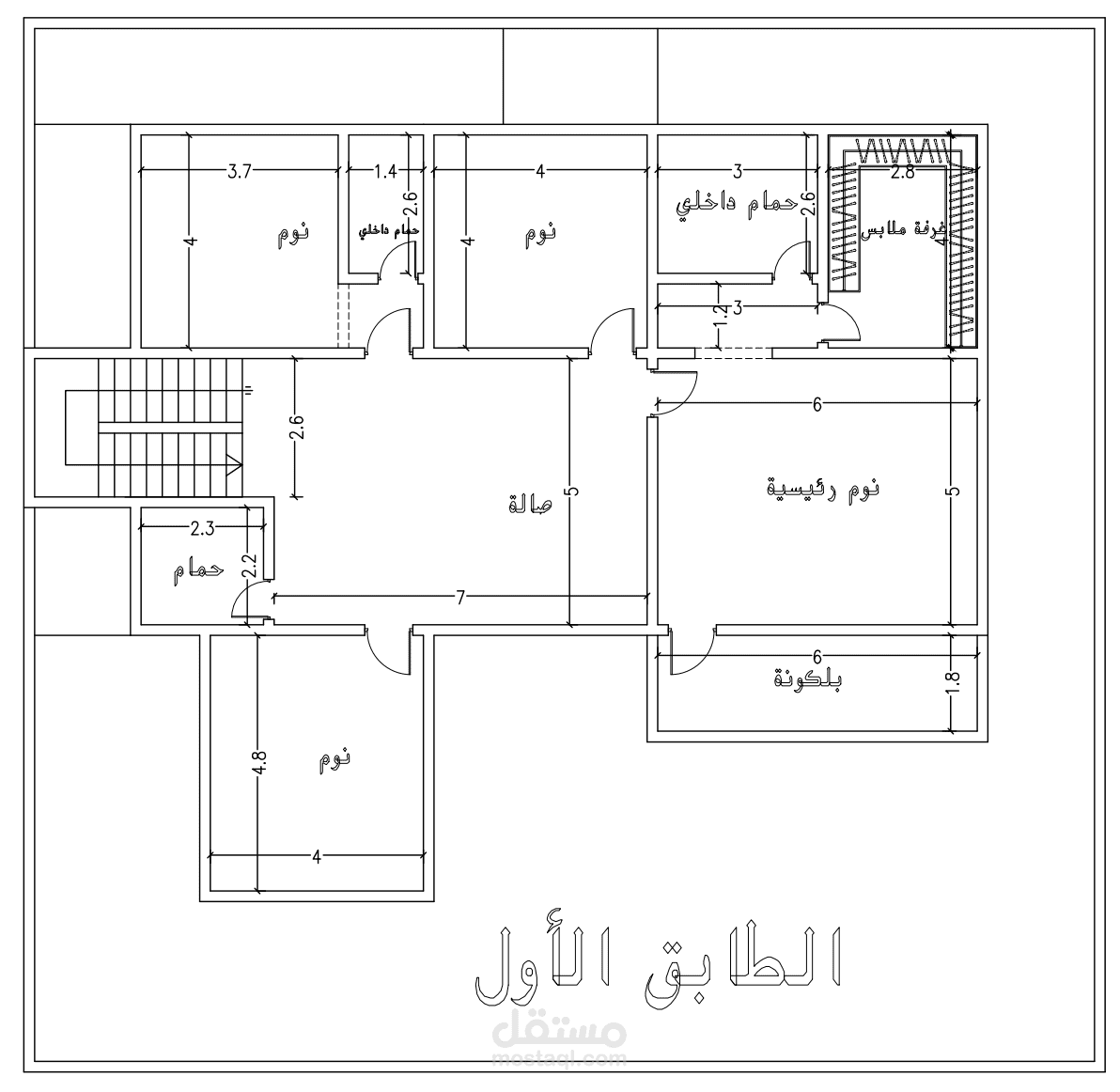 مخطط لتوسعة بيت