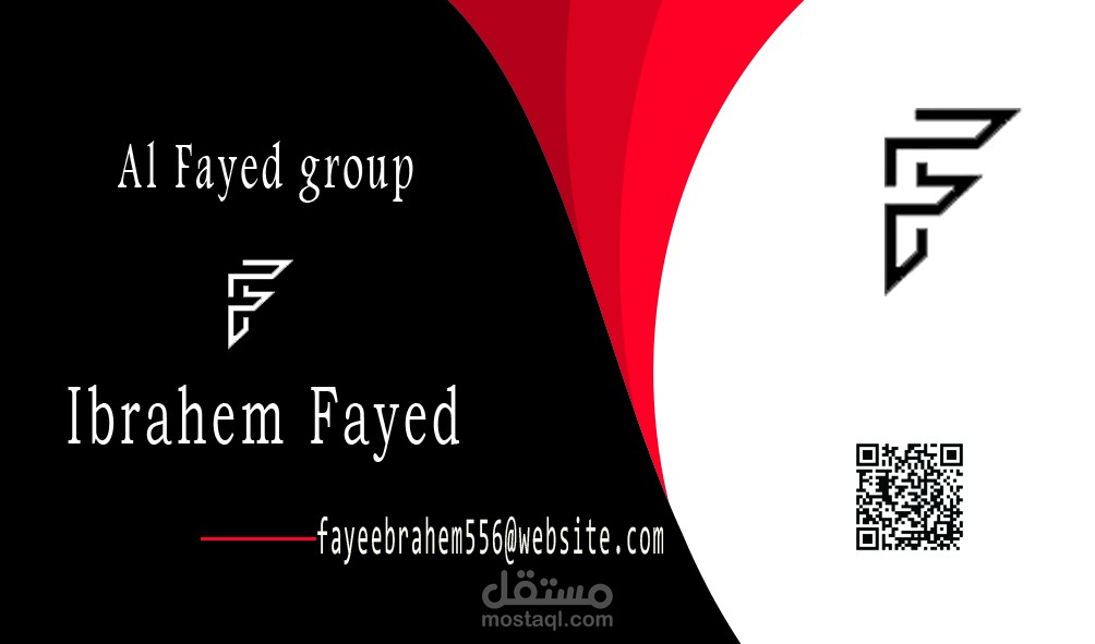 كارت شخصي وش وضهر