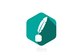 شعار لمكتب تدقيق لغوي وكتابة بحوث أكاديمية