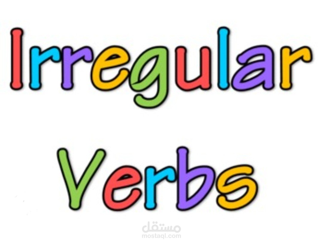 Irregular verbs