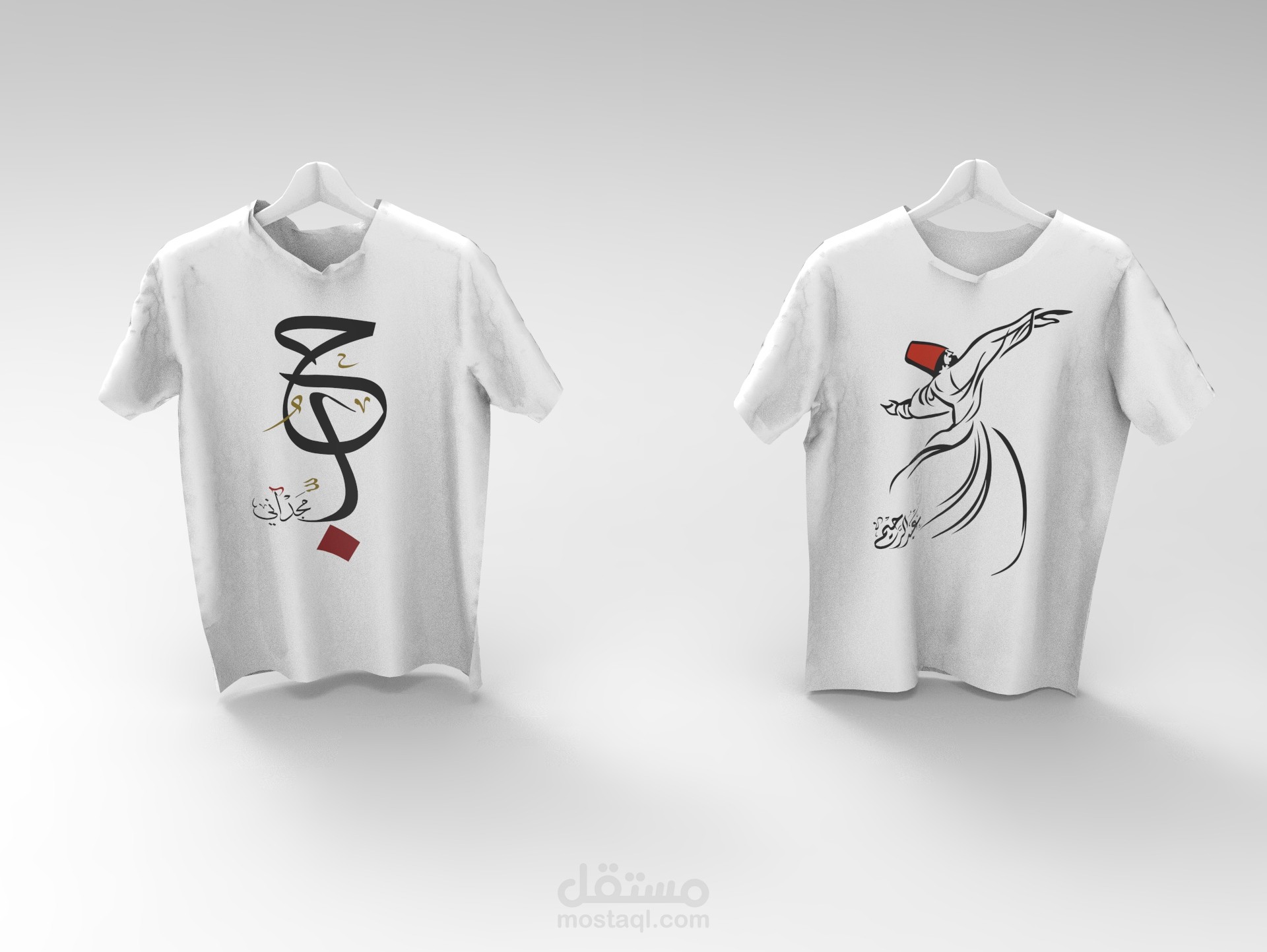 منتجات ثلاثية الأبعاد لكتابات بالخط العربي