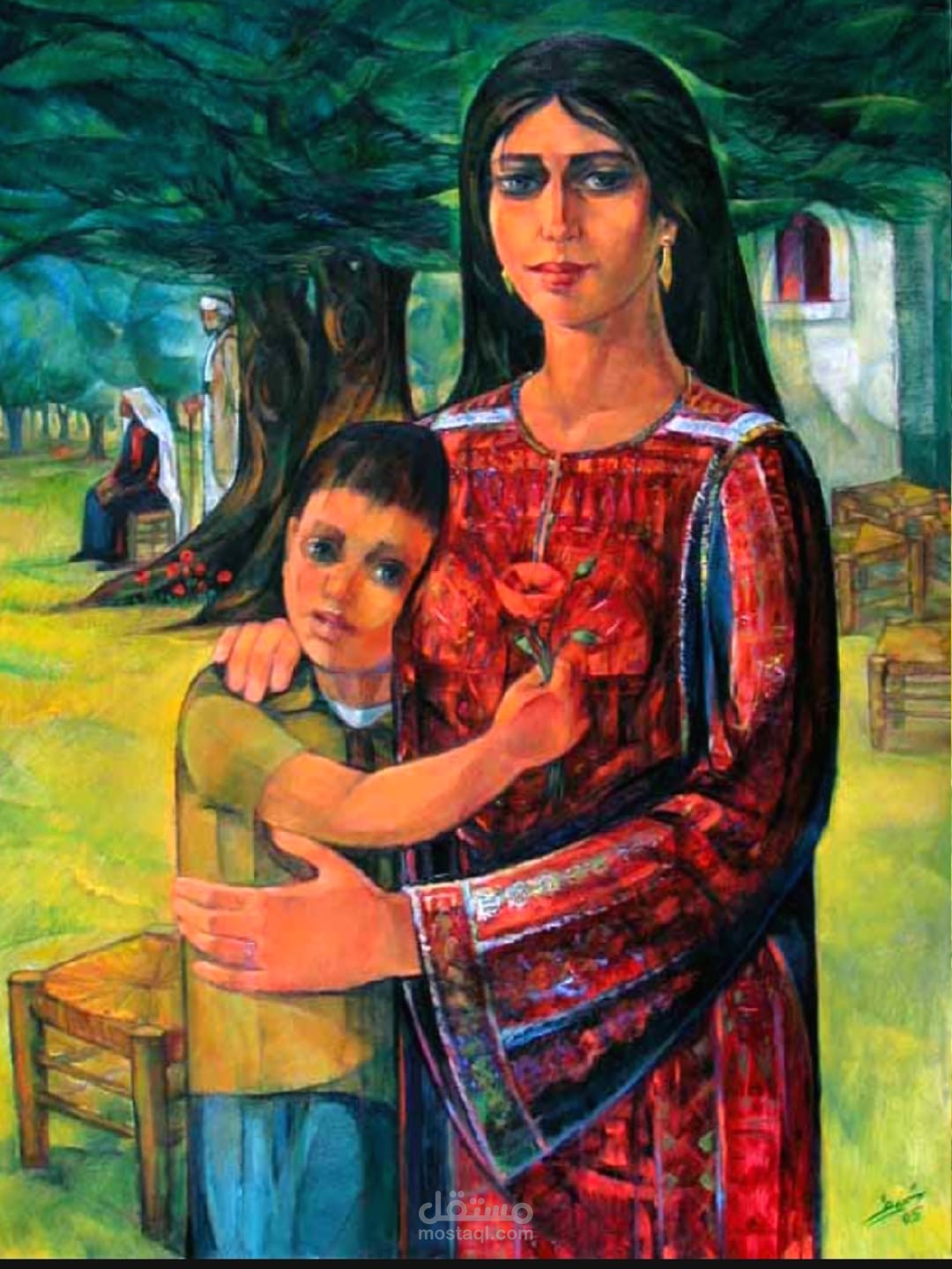 Report (Palestinian Mother's Day)