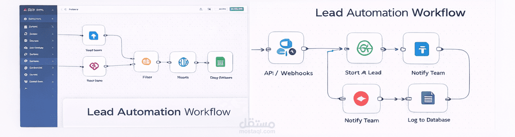 نظام أتمتة استقبال وتصنيف العملاء المحتملين (Leads Automation)