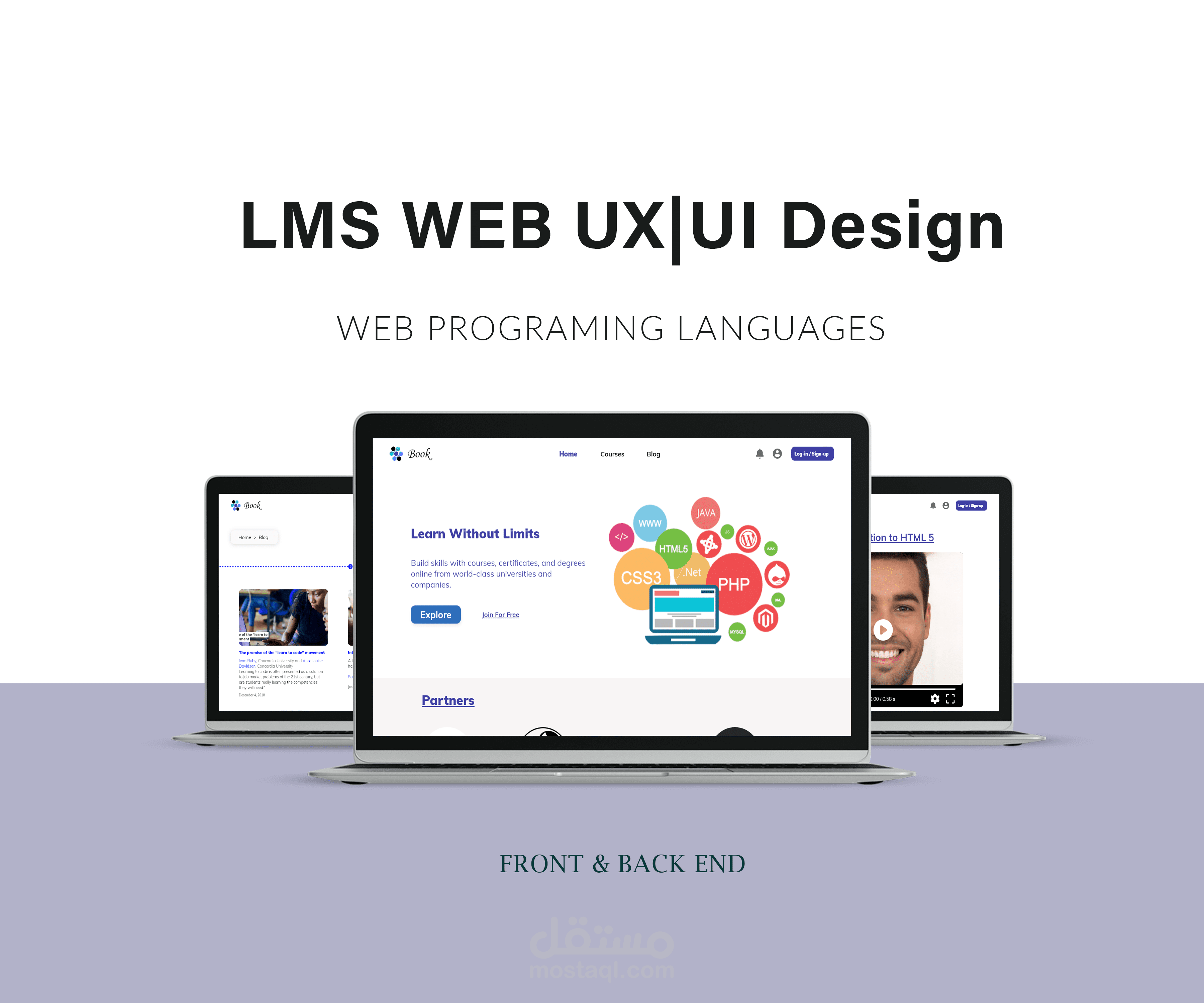 LMS Website UX|UI Design