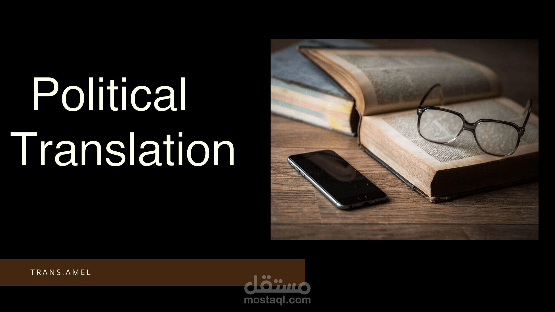 الترجمة السياسية