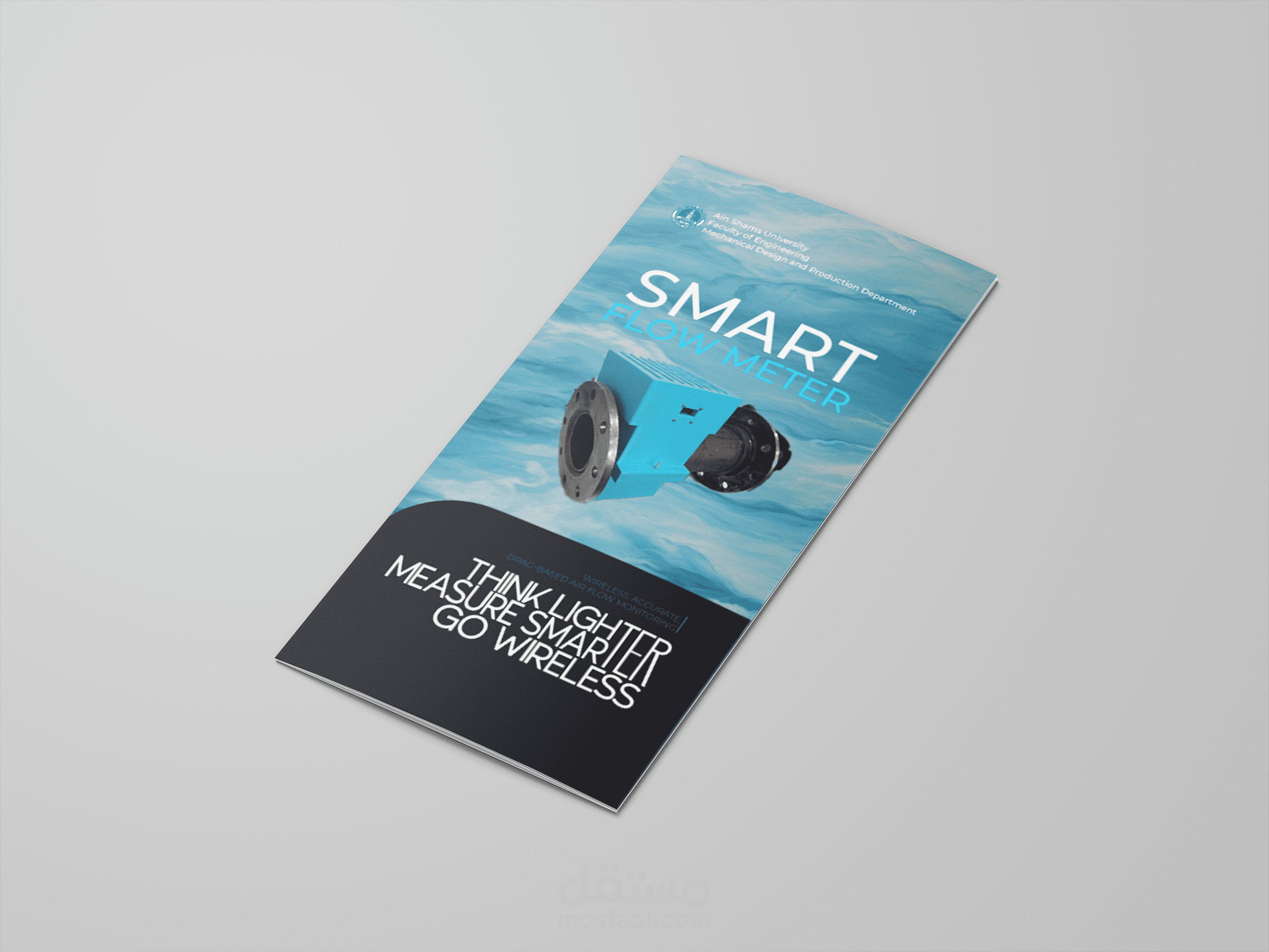 Smart Flow Meter – Product Brochure Design