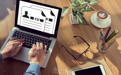 تصميم سيرة ذاتية مميزة وجذابة. باستخدام منصة ويكس WIX