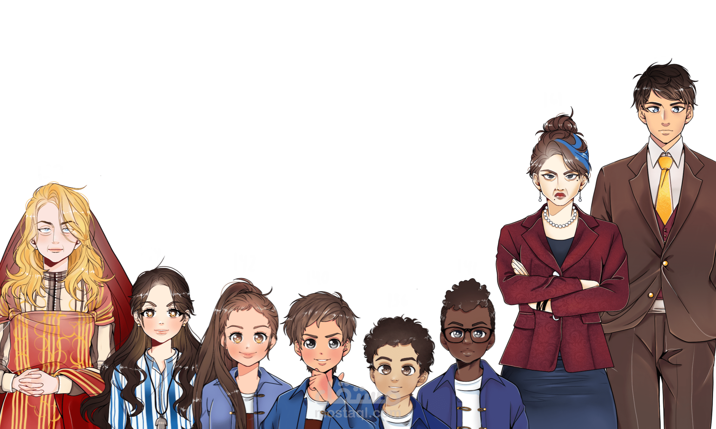 تصميم شخصيات