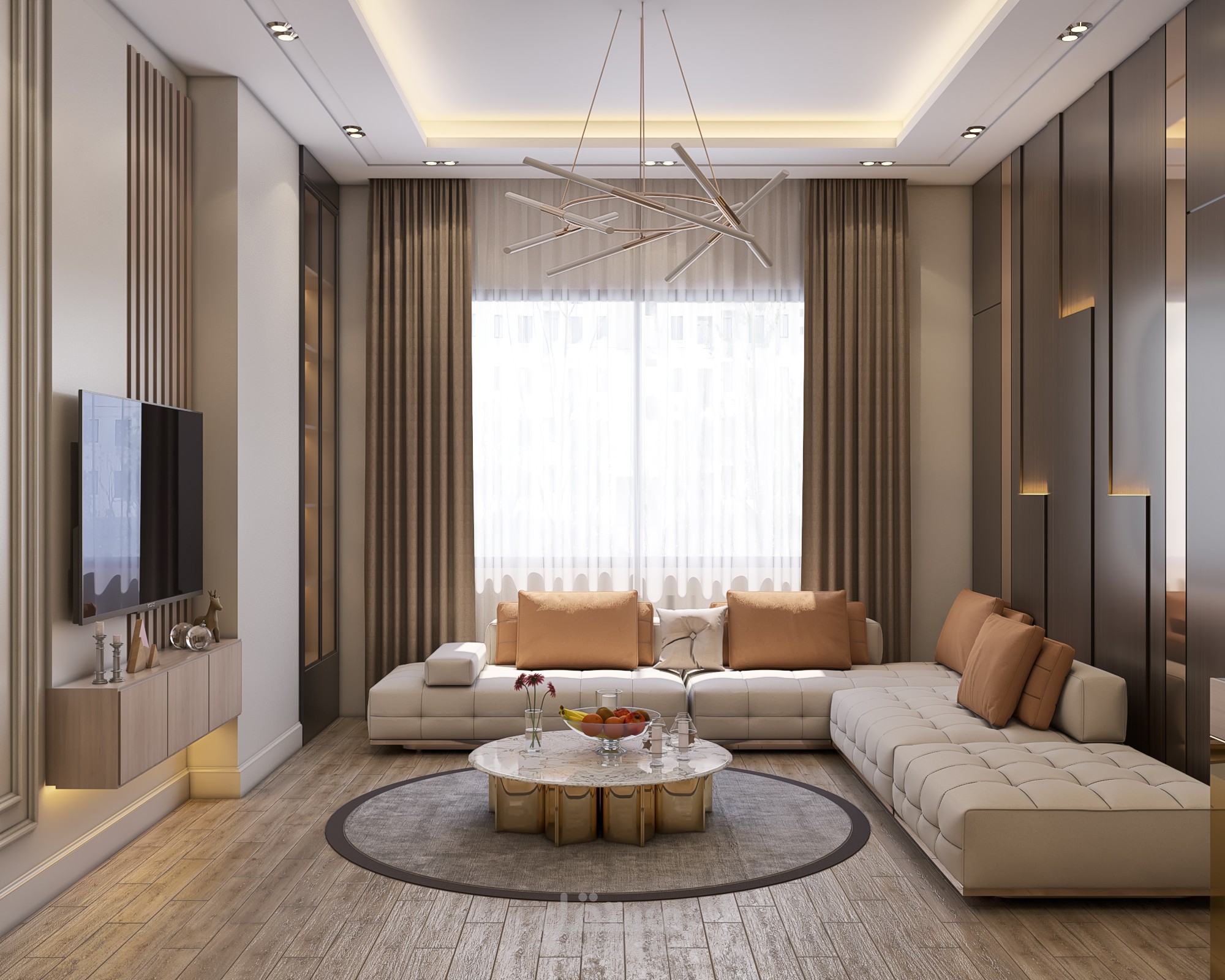 تصاميم داخلية عصرية وعملية لأجمل المساحات السكنية والتجارية
