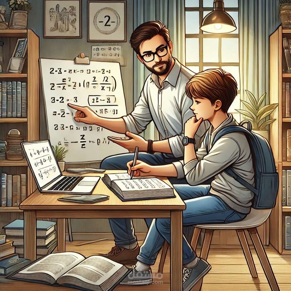 المساعدة في حل الواجب المنزلي