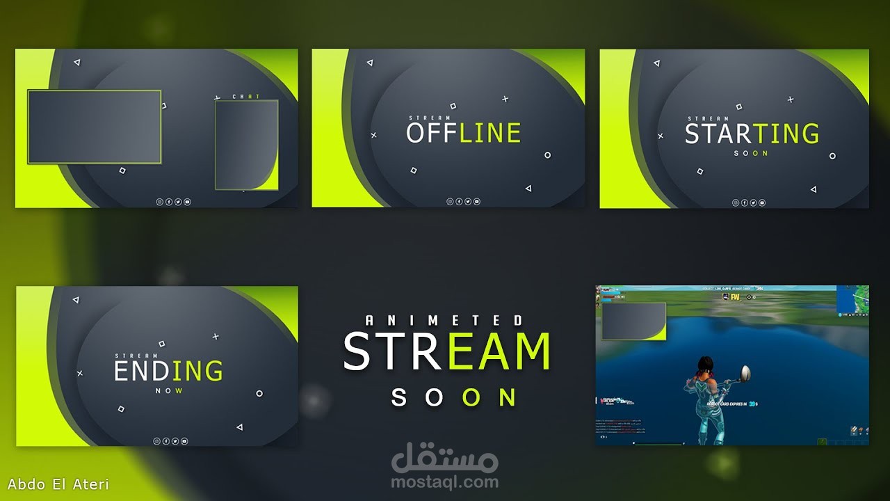 animeted stream packge ️