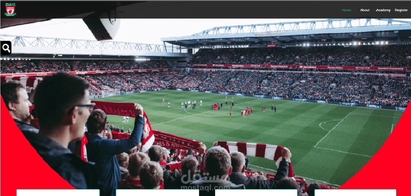 Liverpool Fc Landing Page