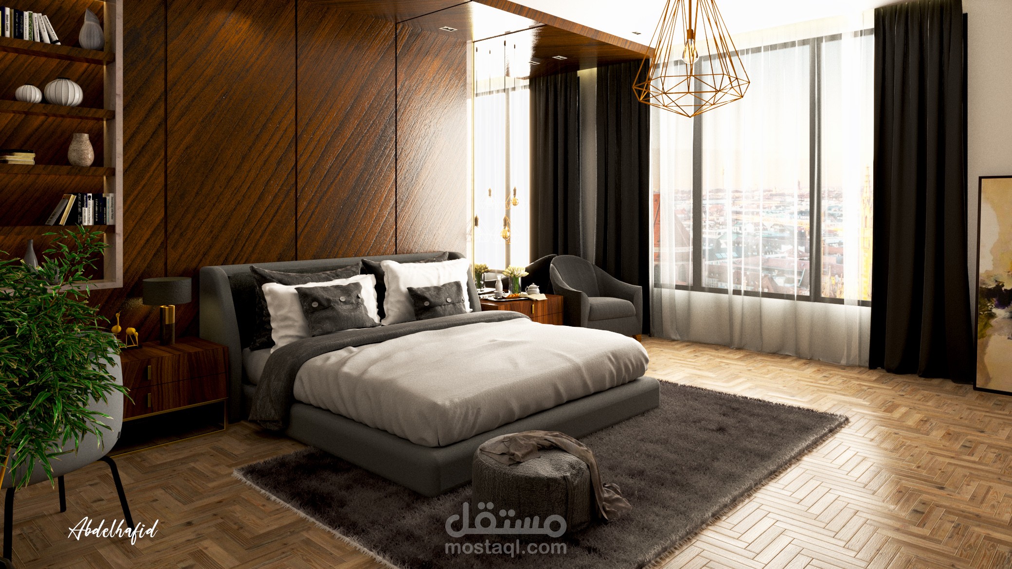 Master Bedroom Design & Render