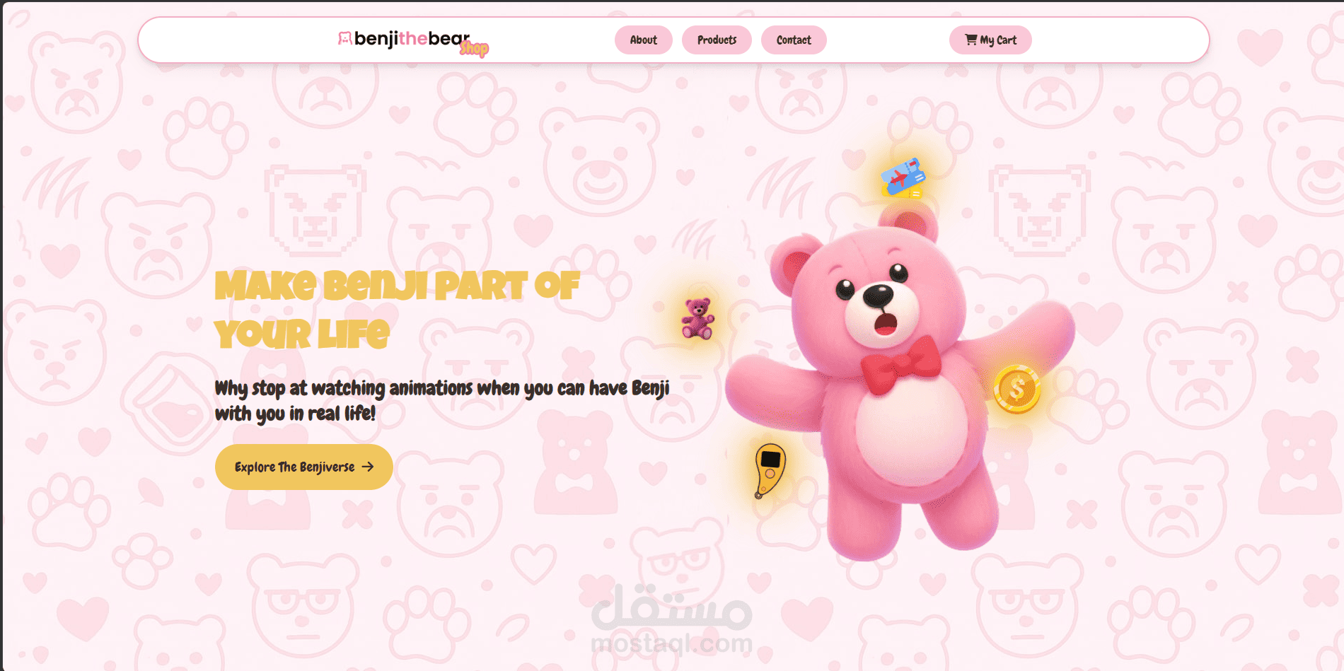 Benji the Bear — منصة تجارة إلكترونية ومنظومة منتجات رقمية