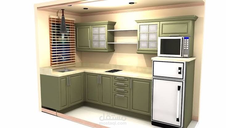 تصميم لمطابخ و غرف 3D