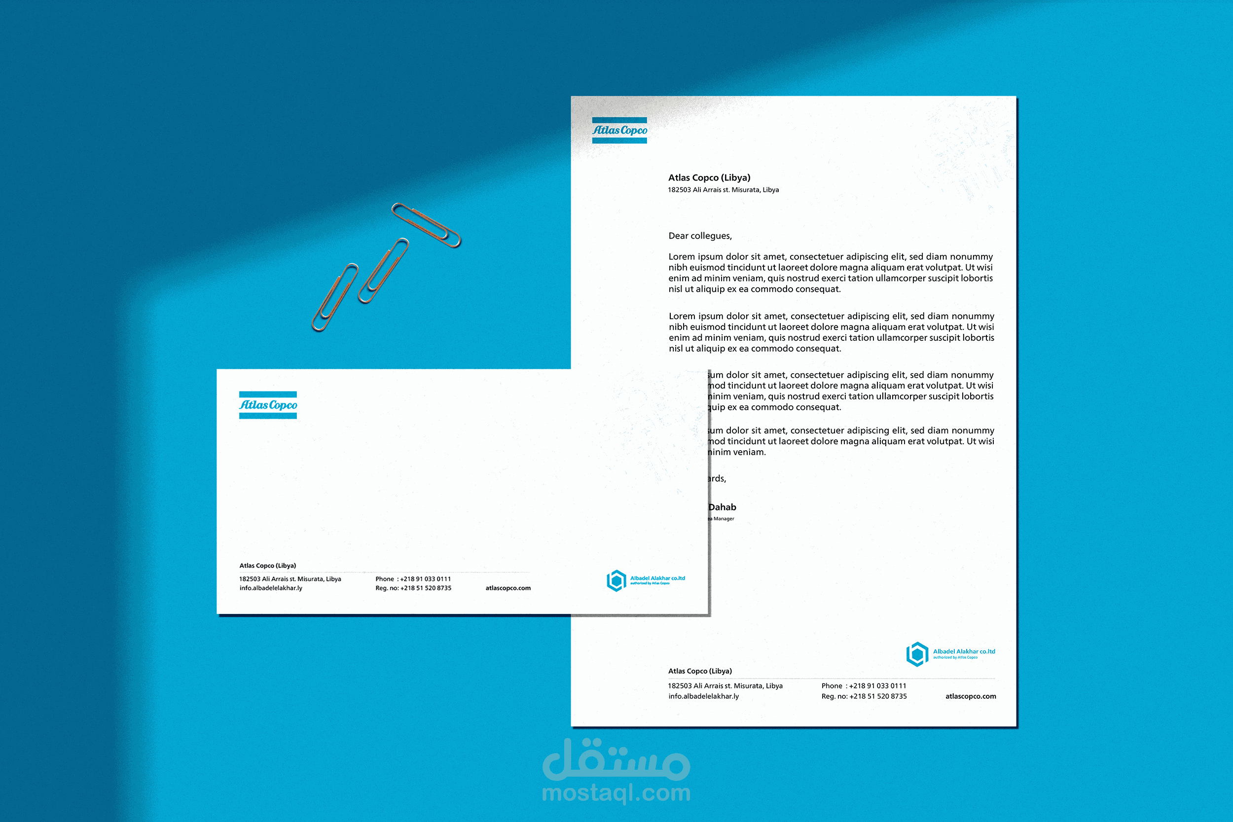 Atlas Copco // Redesign & Uplift Brand Identity