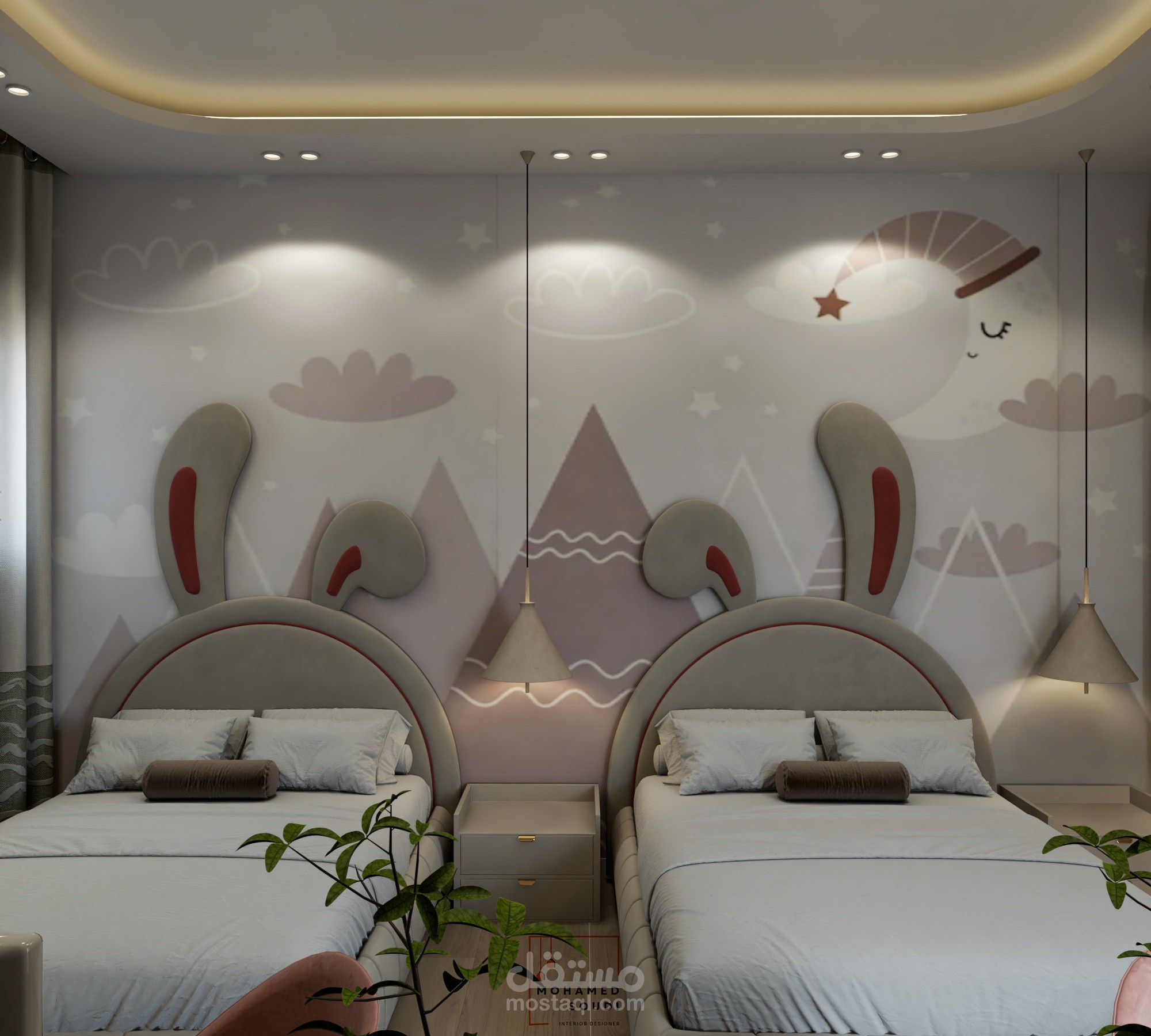 غرفه بنات اطفال