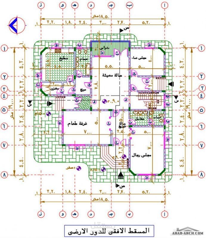 مشروع تصميم وتنفيذ مبنى سكني مع إشراف كامل من الحفر إلى التشطيبات النهائية
