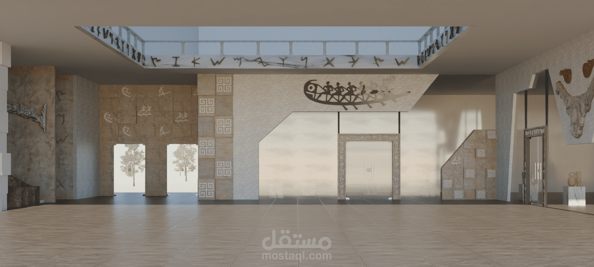لقطات داخلية من متحف