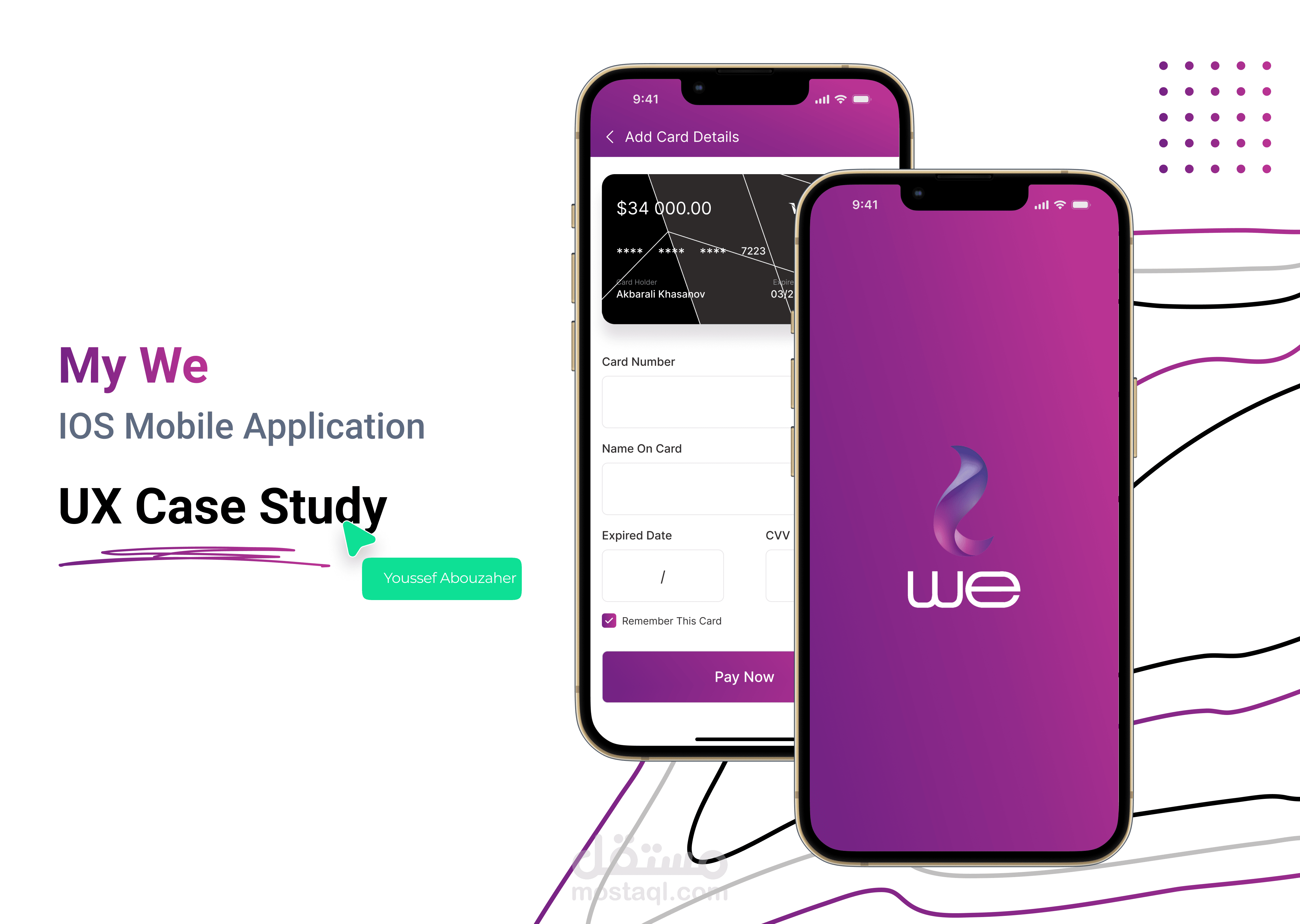 My We UX case study